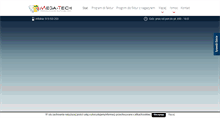 Desktop Screenshot of mega-tech.com.pl